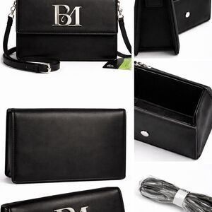 Badgley Mischka Black Crossbody Purse NWT